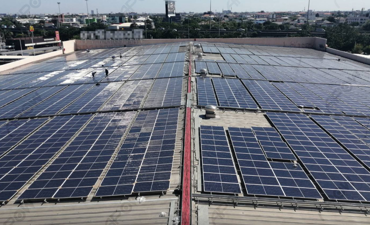 โครงการติดตั้ง Solar rooftop บนพื้นที่ห้างจำหน่ายเฟอร์นิเจอร์